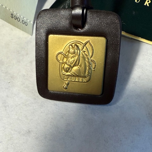 Lauren Ralph Lauren Houndstooth Shoulder Bag - Black and Brown - Picture 4 of 12